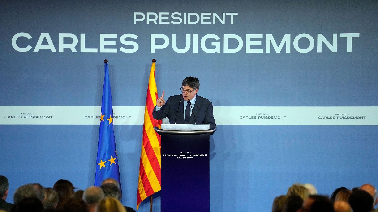 Puigdemont anuncia su candidatura a las elecciones catalanas - La tarde en 24h | Ver