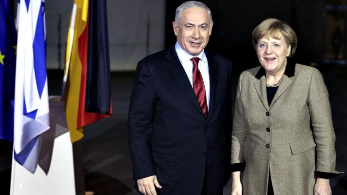 Telediario 1 - Netanyahu en Alemania