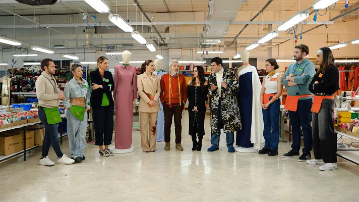 Maestros de la costura - Ángel, Erik y Ana, primeros semifinalistas de Maestros de la Costura