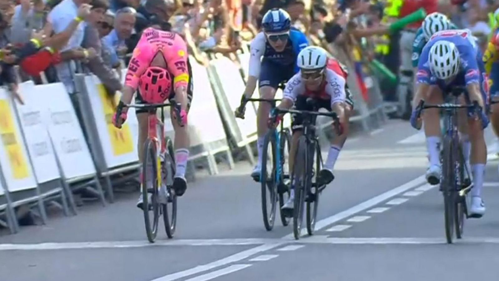 Axel Laurance gana la etapa 5 de la Volta a Catalunya - Ciclismo | Ver