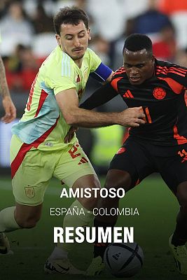 Fútbol - Resumen y goles del España - Colombia, partido amistoso