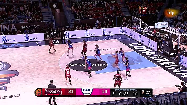 Baloncesto en RTVE - Copa de La Reina: Casademont Zaragoza - Baxi Ferrol