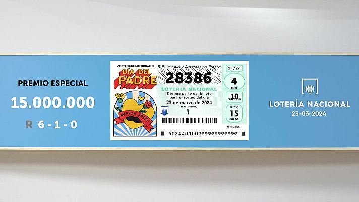 SELAE - Sorteo de la Lotería Nacional del 23/03/2024