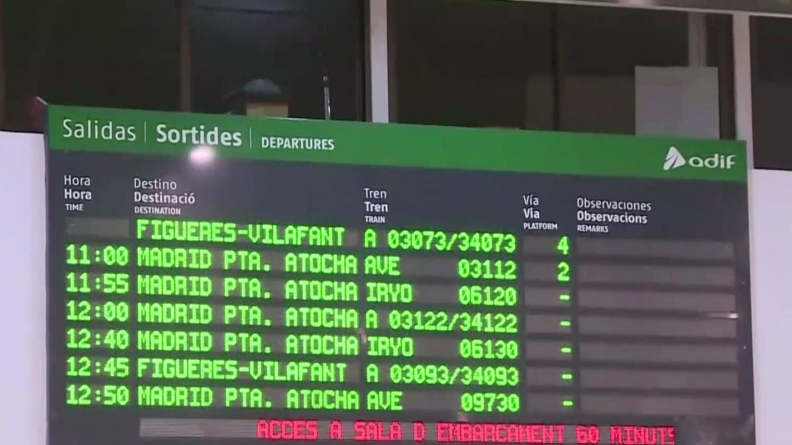 40.000 places de tren extres a tota Espanya - L'Informatiu | Veure