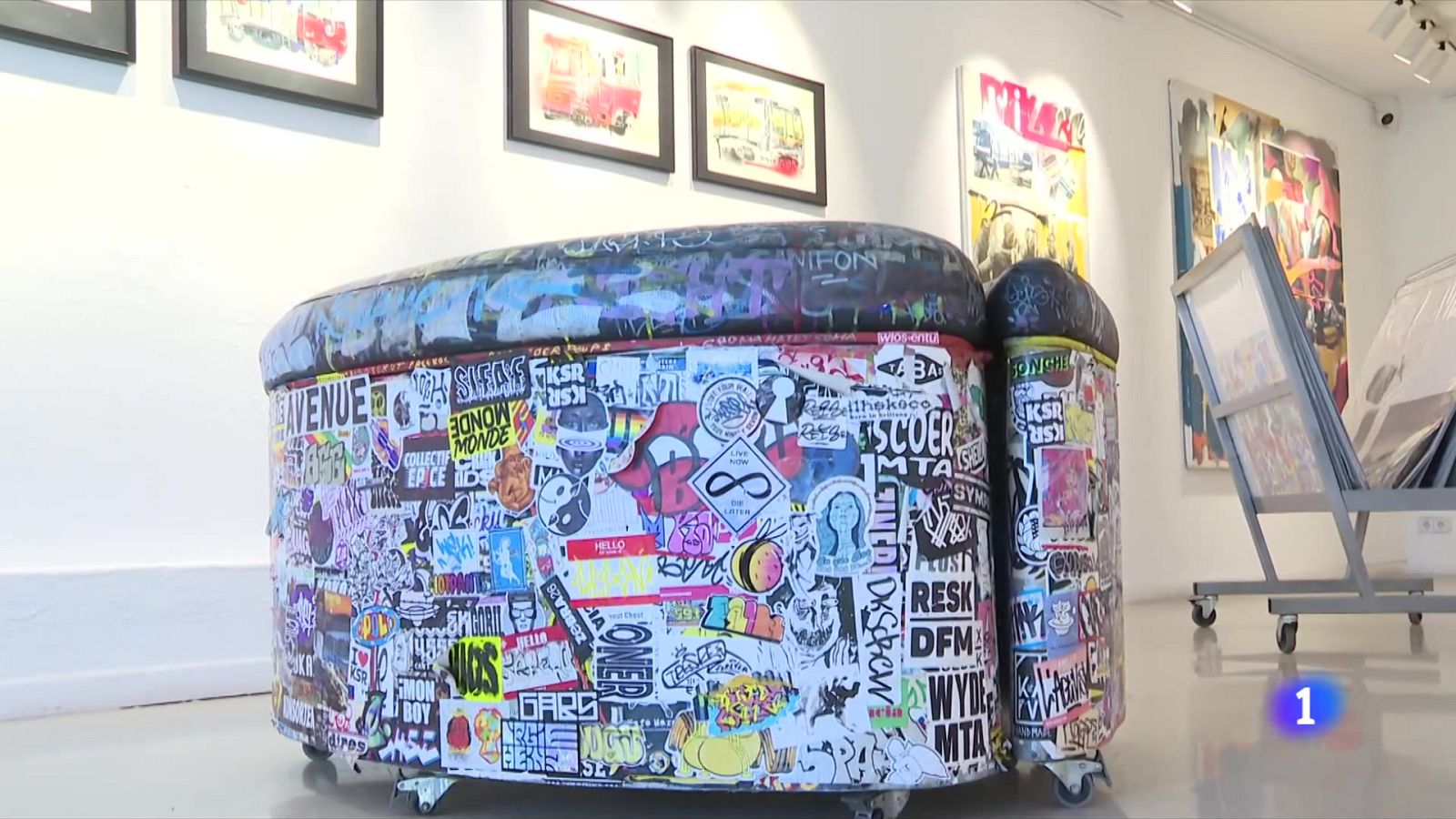 Gaudir de l'art en espais insòlits - L'Informatiu | Veure