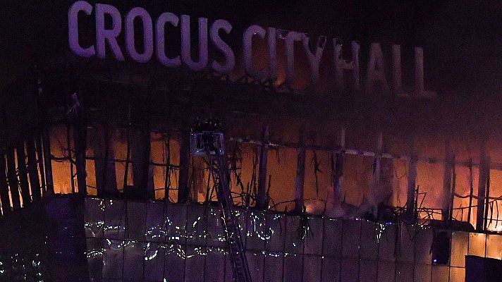 Telediario Fin de Semana - El Estado Islámico perpetra una matanza en un auditorio de Moscú: los terroristas dispararon indiscriminadamente contra los asistentes