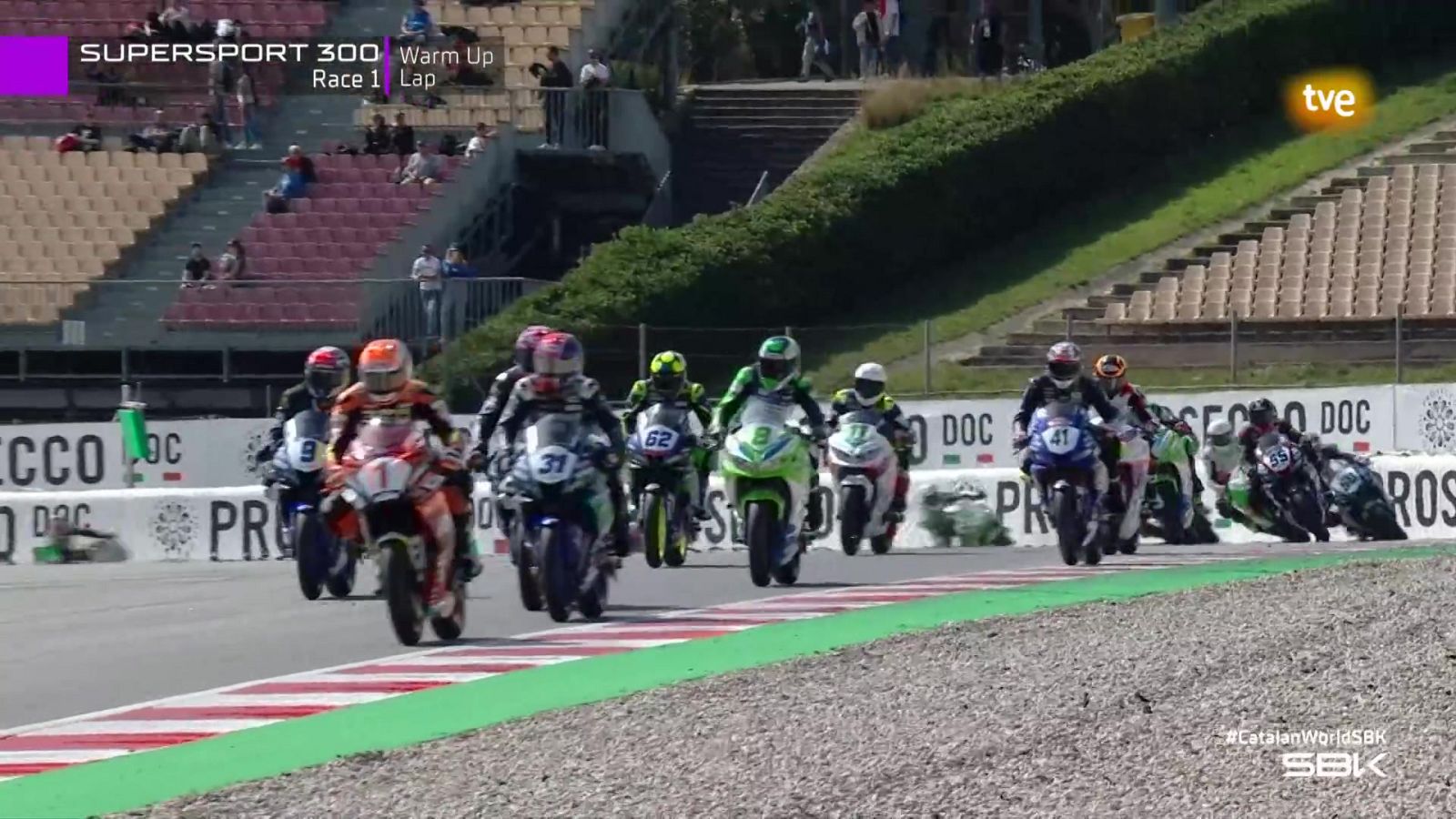 Superbike - Campeonato del Mundo Prueba Catalunya. WorldSSP300 1ª Carrera - ver ahora