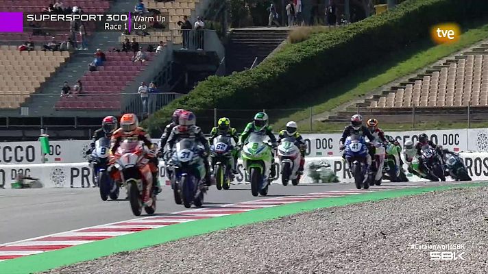 Mundial de Superbike - Campeonato del Mundo Prueba Catalunya. WorldSSP300 1ª Carrera
