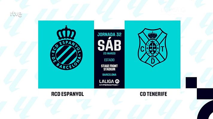Resúmenes de LaLiga - Espanyol - Tenerife: resumen del partido de la 32ª jornada