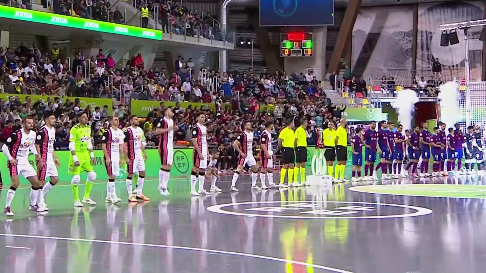 Fútbol Sala - Copa de España.  Final: Barça - ElPozo Murcia Costa Cálida - ver ahora