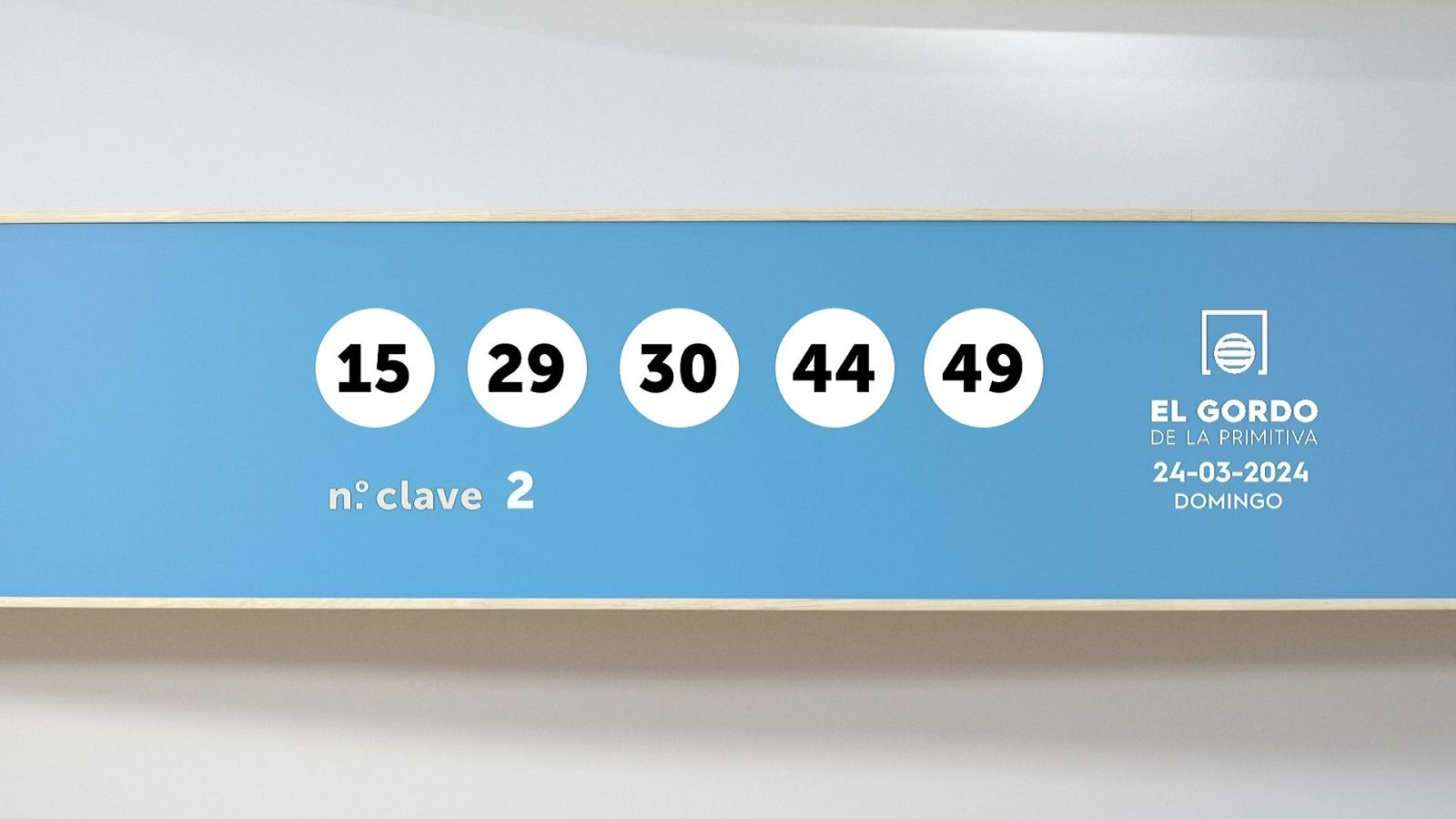 Sorteo de la Lotería Gordo de la Primitiva del 24/03/2024 - Ver ahora