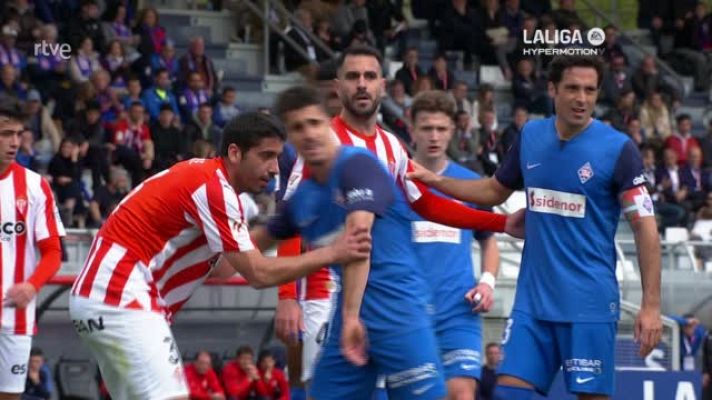 Resúmenes de LaLiga - Amorebieta - Sporting: resumen del partido de la 32ª jornada