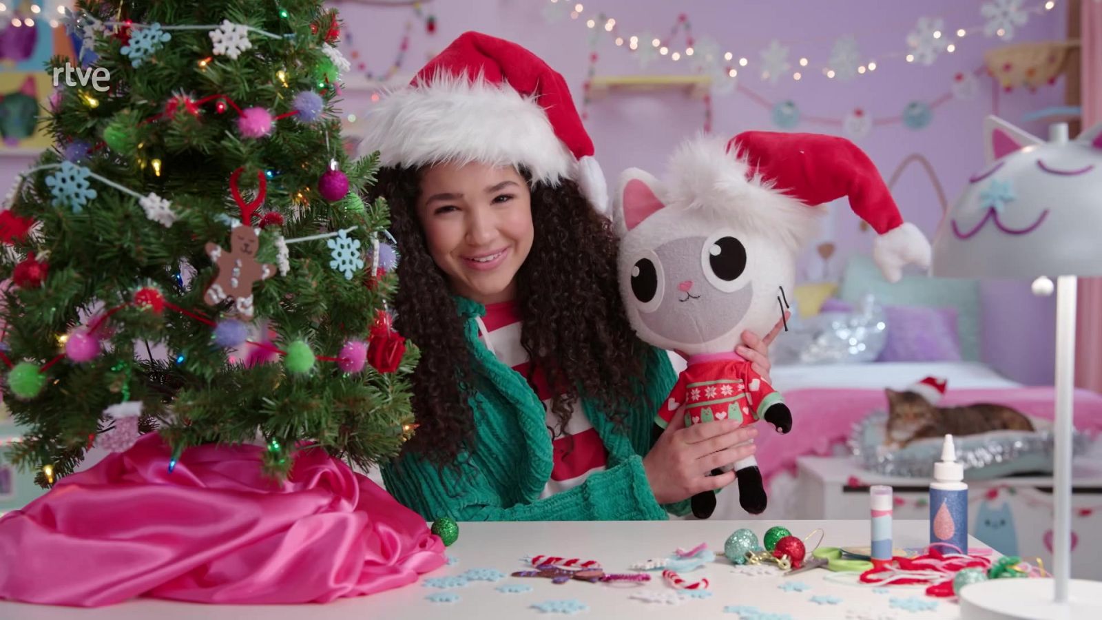 Felinas Navidades - La casa de muñecas de Gabby | Ver