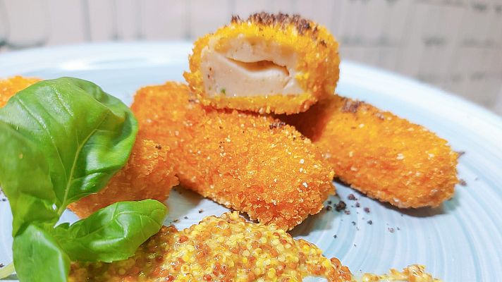 Saber vivir - Receta de varitas de langostino con panko