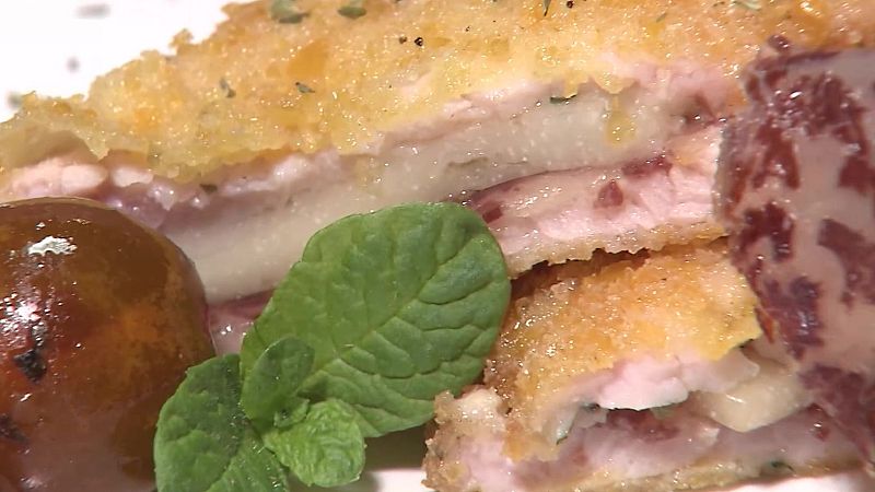 Receta de cachopos de lomo y cecina del chef Sergio Fernández - Saber vivir | Ver