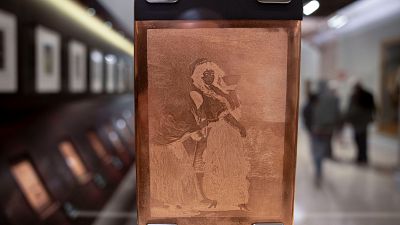 Las planchas que Goya us� para sus grabados se exponen por primera vez | Ver