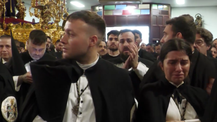 Telediario 2 - Lunes Santo pasado por agua para las procesiones