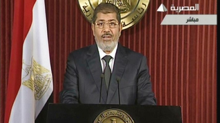 Telediario 1 - Morsi apela al diálogo en un discurso televisado a la nación