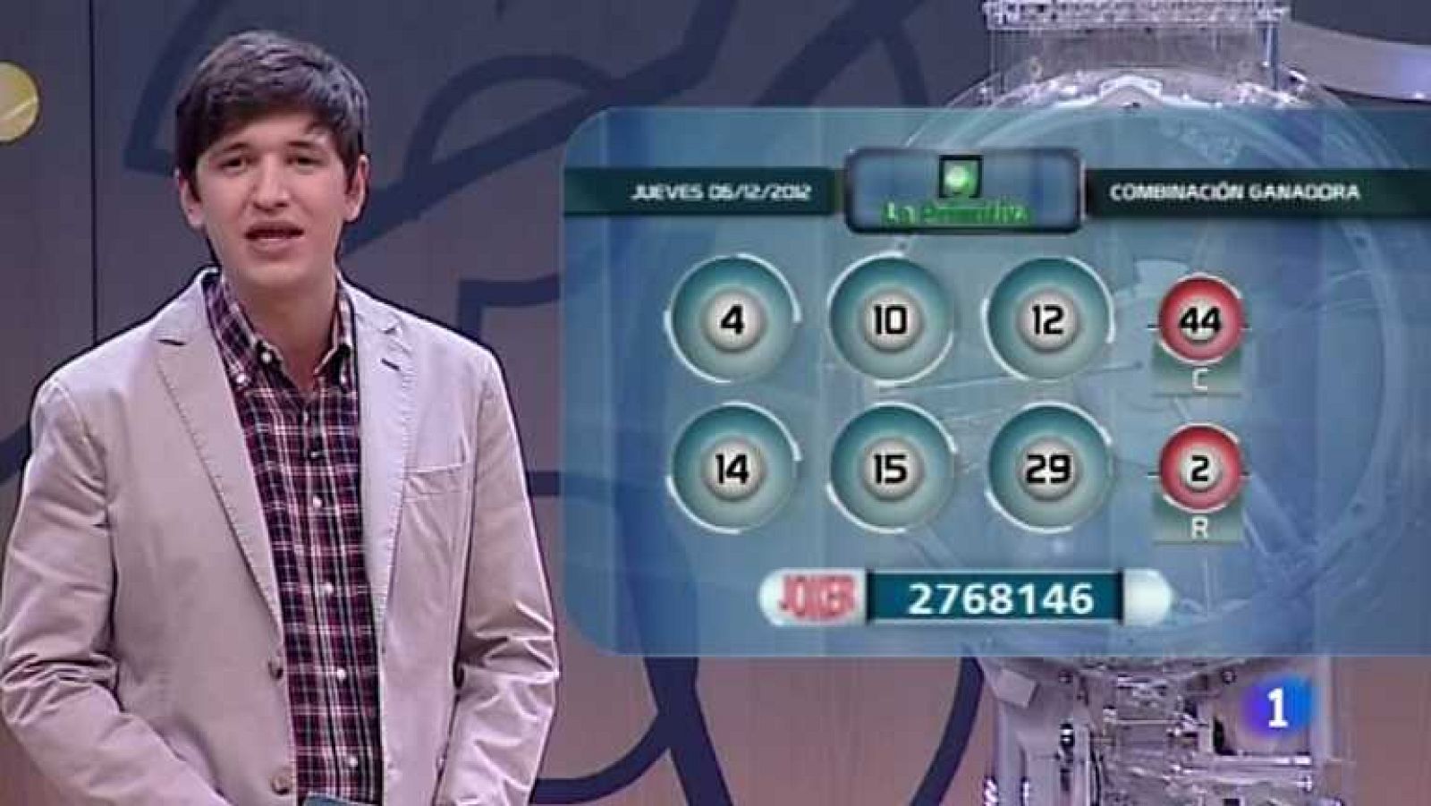 Lotería Nacional + Primitiva - 06/12/12 - ver ahora