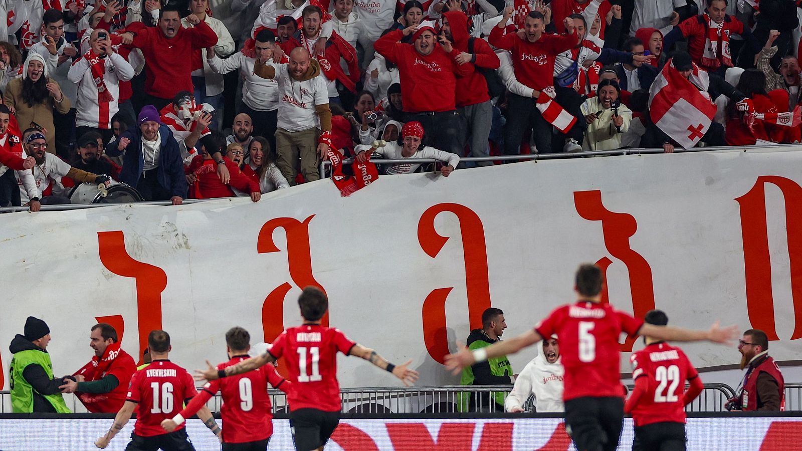 Georgia, Polonia y Ucrania, últimas clasificadas a la Euro 2024 | Ver