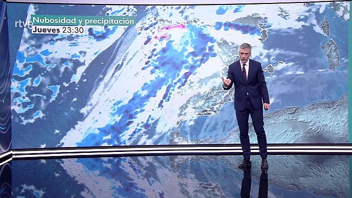 El tiempo - Intervalos de viento fuerte en amplias zonas de la Península y Baleares