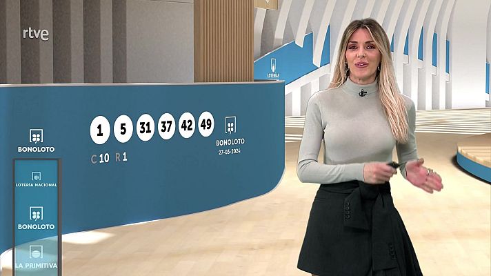 Loterías - Sorteo de la Bonoloto del 27/03/2024