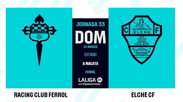 Resúmenes de LaLiga - Ferrol - Elche: resumen del partido, 33ª jornada | 2ª