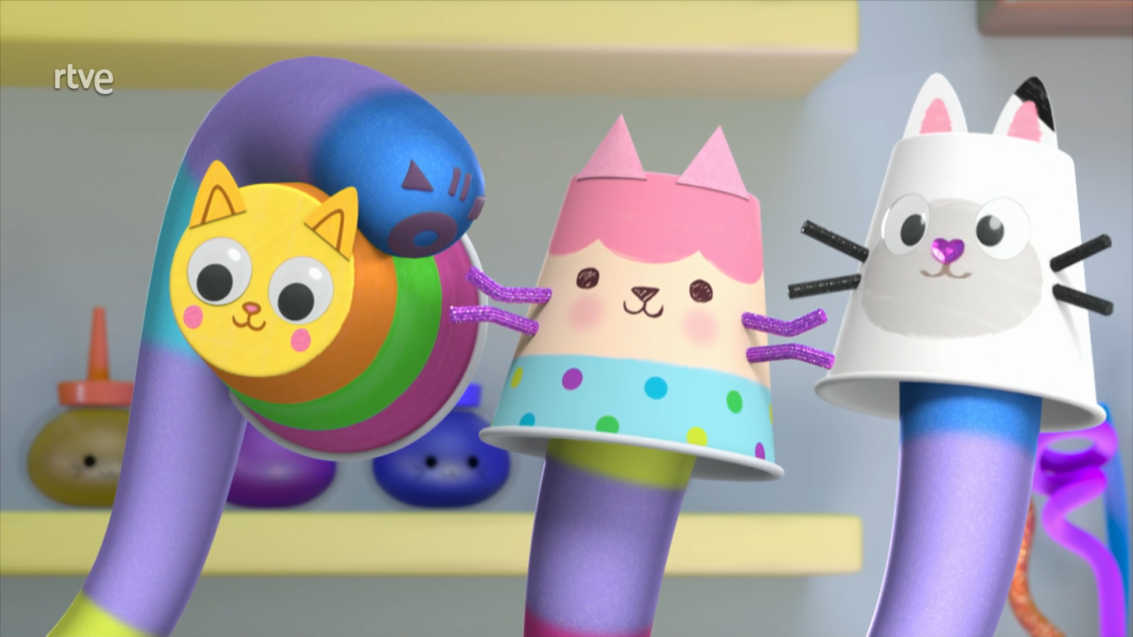 La máquina de vasos de papel - La casa de muñecas de Gabby | Ver