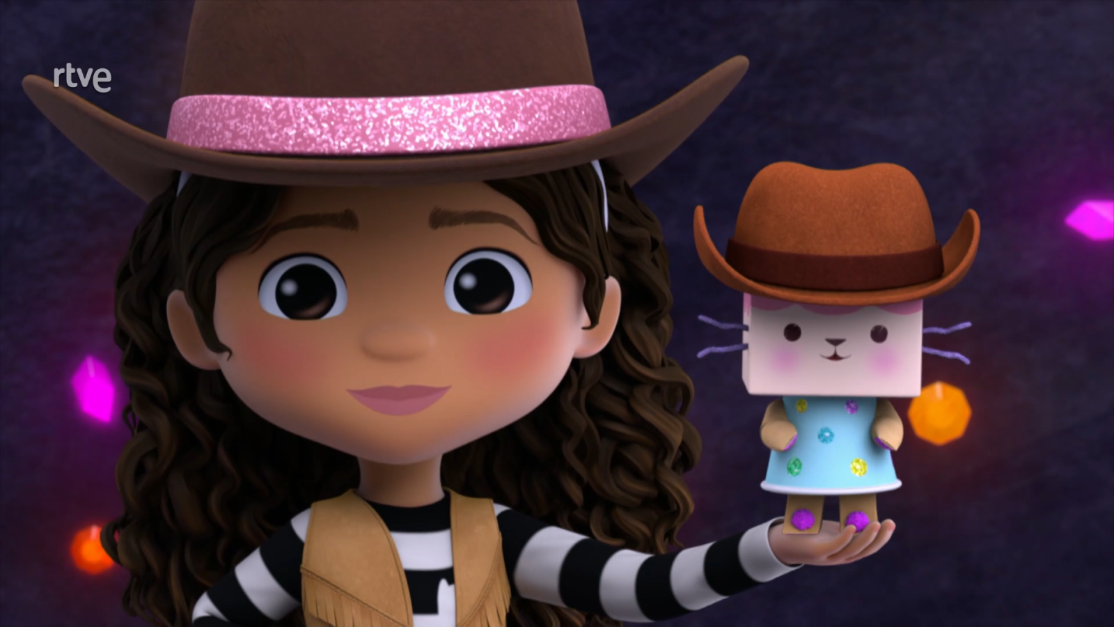 El baúl de disfraces de la casa - La casa de muñecas de Gabby | Ver