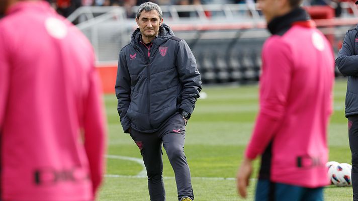 Telediario 1 - Ernesto Valverde iguala Javier Clemente como el quinto entrenador con más partidos en la Liga