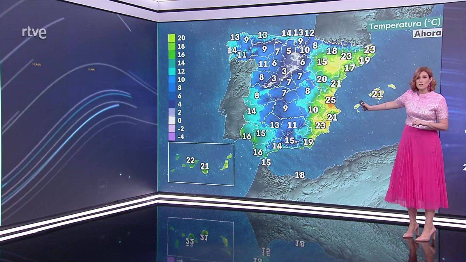 Precipitaciones localmente fuertes o persistentes en el cuadrante suroeste peninsular, Aragón, Pirineos y mitad occidental de Canarias - ver ahora