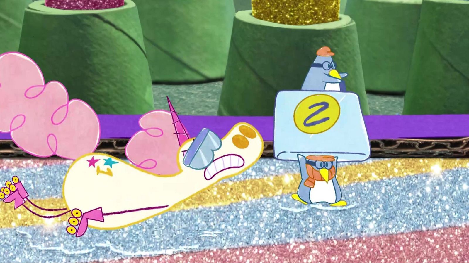 La gran carrera colosal y espectacular - El diario de Alice | Ver