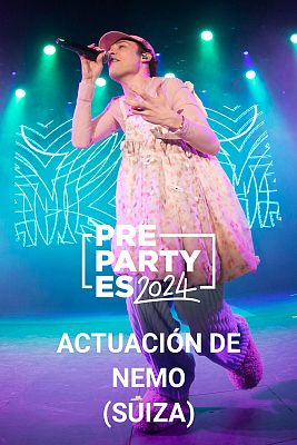 Eurovisión - Nemo (Suiza) canta "The Code"