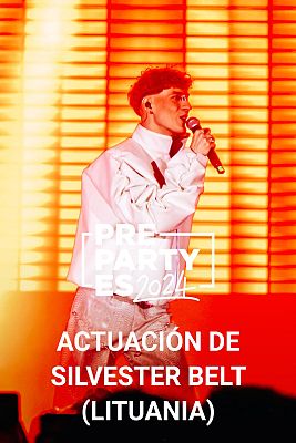 Eurovisión - Silvester Belt (Lituania) canta "Luktelk"