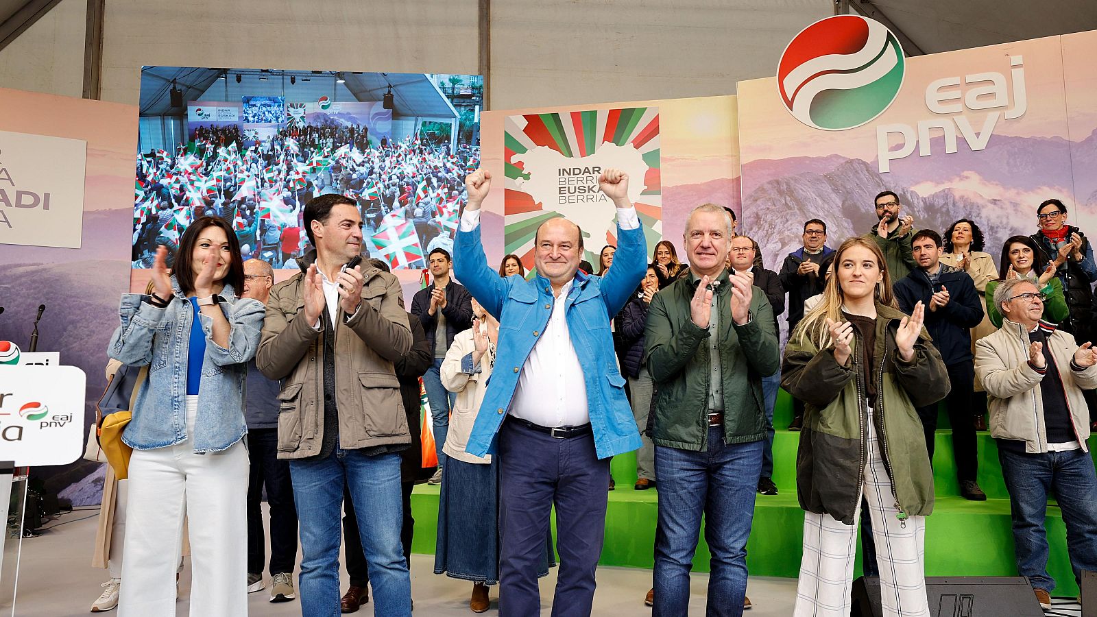 Un Aberri Eguna marcado por la proximidad de las elecciones vascas | Ver
