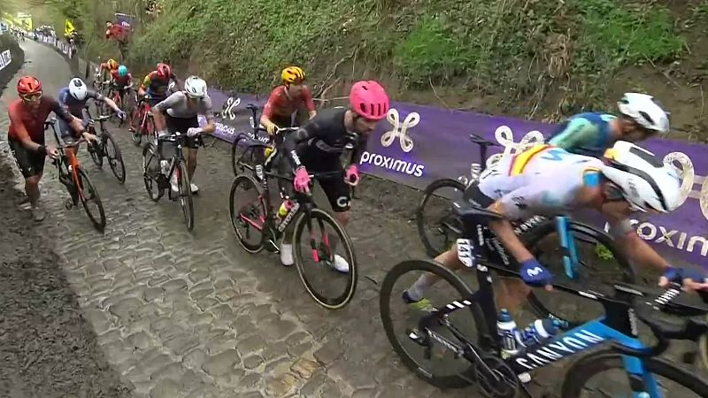 Tour de Flandes 2024: Koppenberg y los ciclistas echando pie a tierra - Ciclismo | Ver