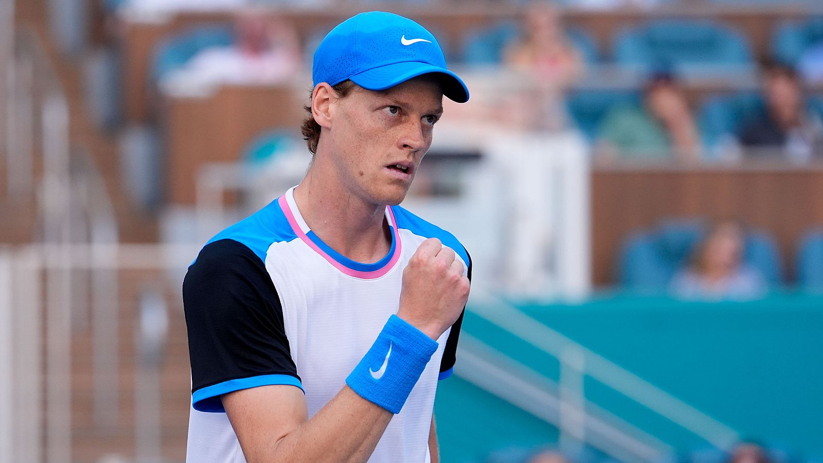 Sinner celebra su triunfo ante Dimitrov en el Miami Open | Ver