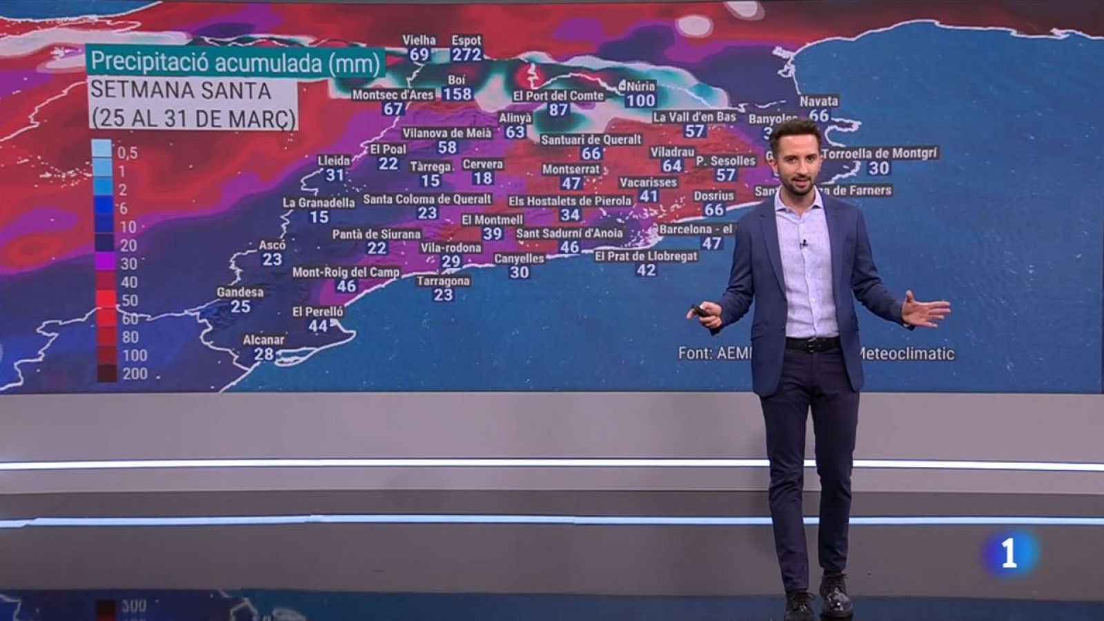 El Temps a Catalunya (01/04/2024) | RTVE Catalunya | Veure