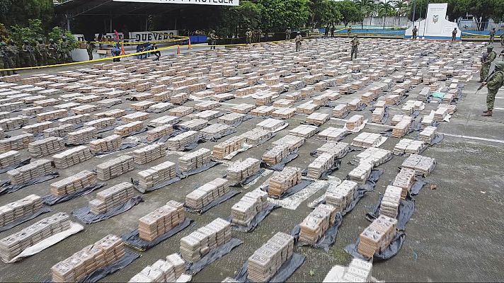 En portada - Cocaína vía Guayaquil