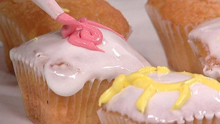 RTVE Cocina - Magdalenas de colores