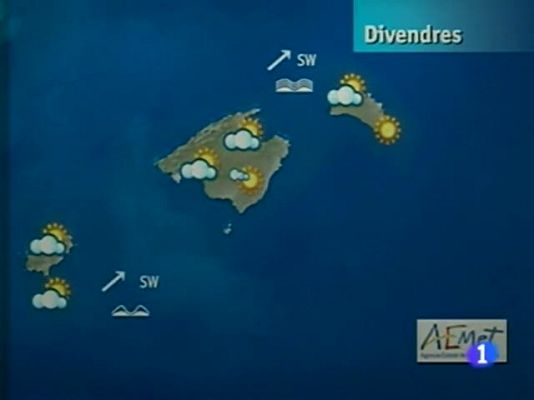 Informatiu Balear - El temps a les Illes Balears - 07/12/12