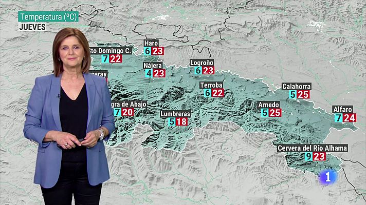 Informativo Telerioja - El tiempo en La Rioja - 03-04-2024