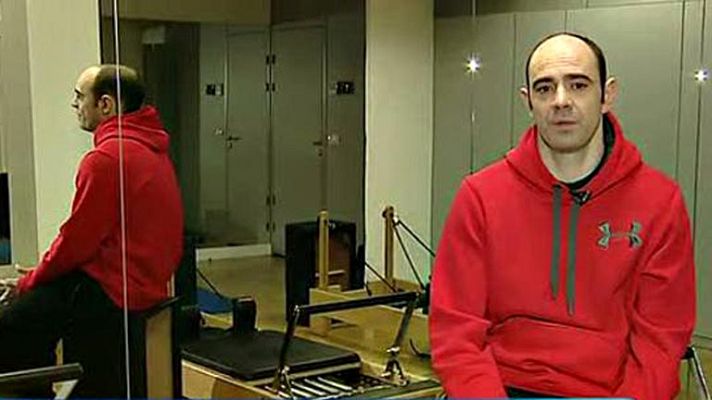 Telediario 1 - Joseja Hombrados trabaja duro para volver cuanto antes a las canchas