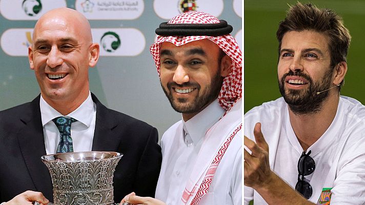 Telediario Matinal - La Guardia Civil quiere comprobar si Piqué pagó comisiones a Rubiales por la Supercopa