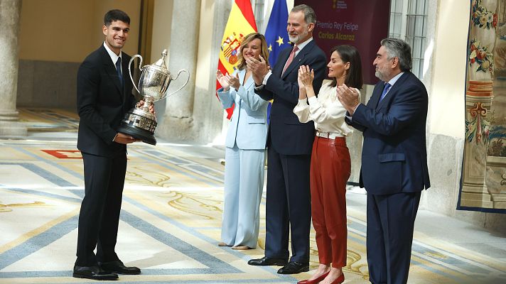  - Carlos Alcaraz: "Ganar el premio a mejor deportista español del año es un orgullo"
