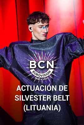 Eurovisión - Silvester Belt (Lituania) canta "Luktelk"