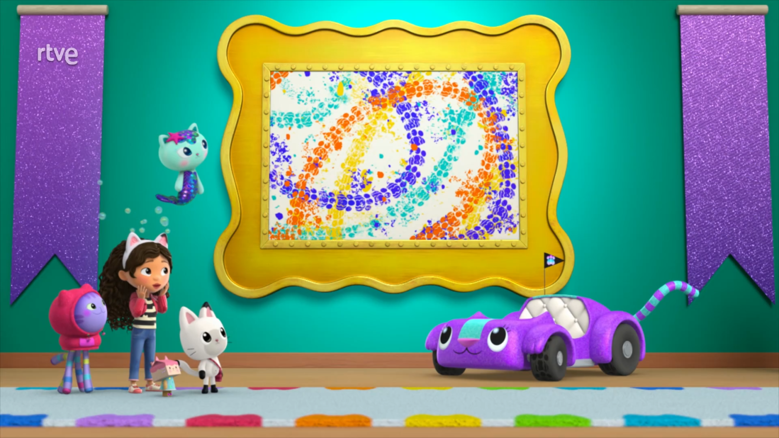 La casa de muñecas de Gaby - El día de miauseo de Bebé Box - La casa de muñecas de Gabby | Ver