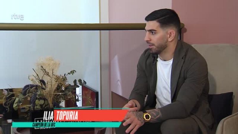 Ilia Topuria, a RTVE: "He soñado ser el mejor y lo he conseguido" - Otros deportes | Ver