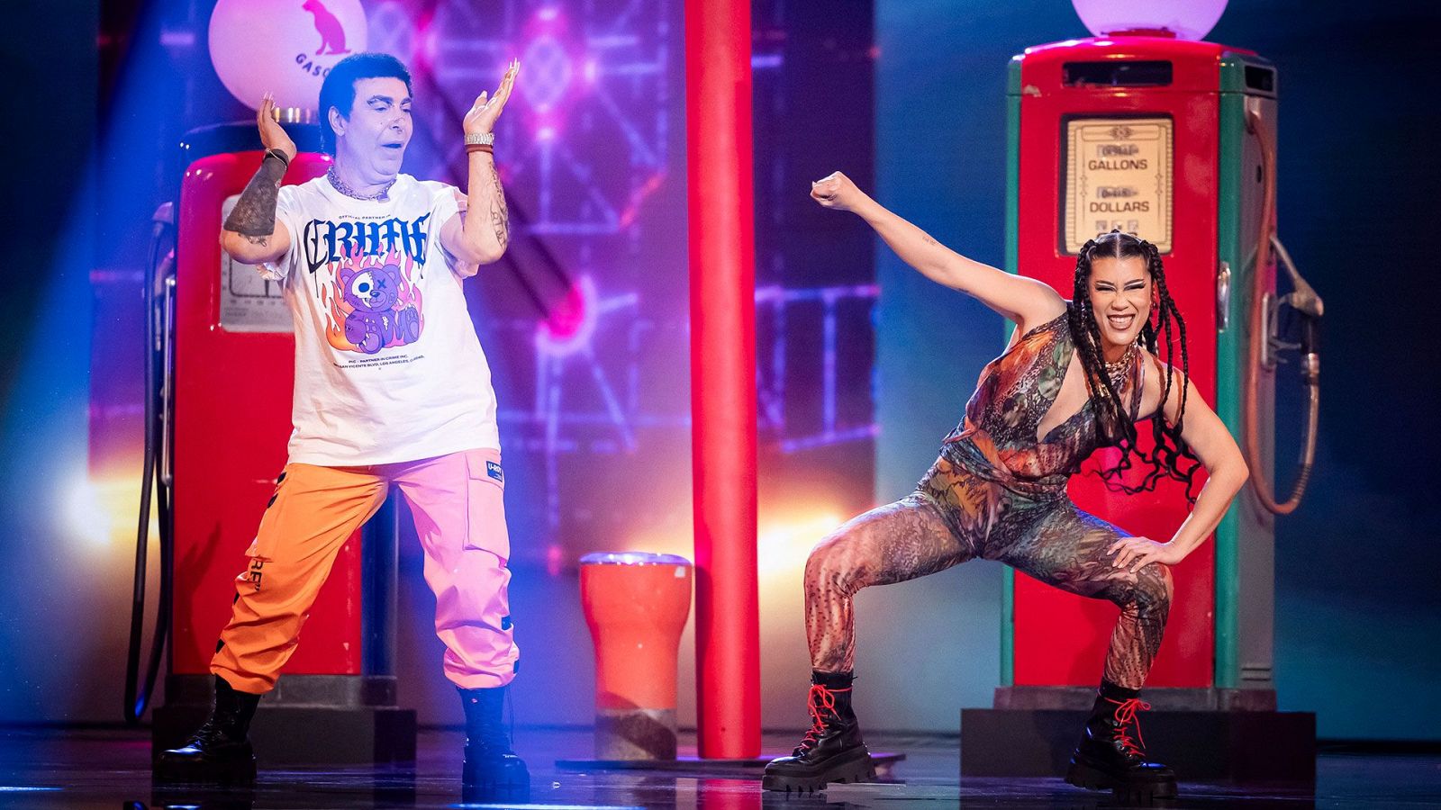 Sandra y Maestro Joao, perreo "Gasolina" en 'Baila como puedas' - Baila como puedas | Ver