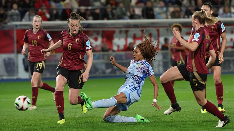 Resumen España - Bélgica de clasificación a la Euro femenina 2025 | Ver